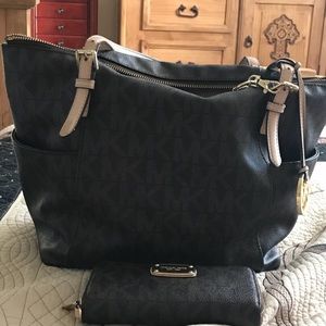Michael Kors purse and wallet